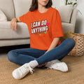 I Can Do Anything Motivational T-Shirt, Retro Positive Quote Tee, Inspirational Gift for Her, Empowerment Graphic Tee, Confidence Shirt