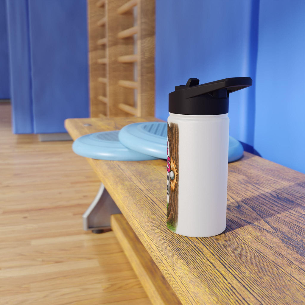 Golf Humor Water Bottle | Stainless Steel Insulated Tumbler, Cheeky Sporty Vibe