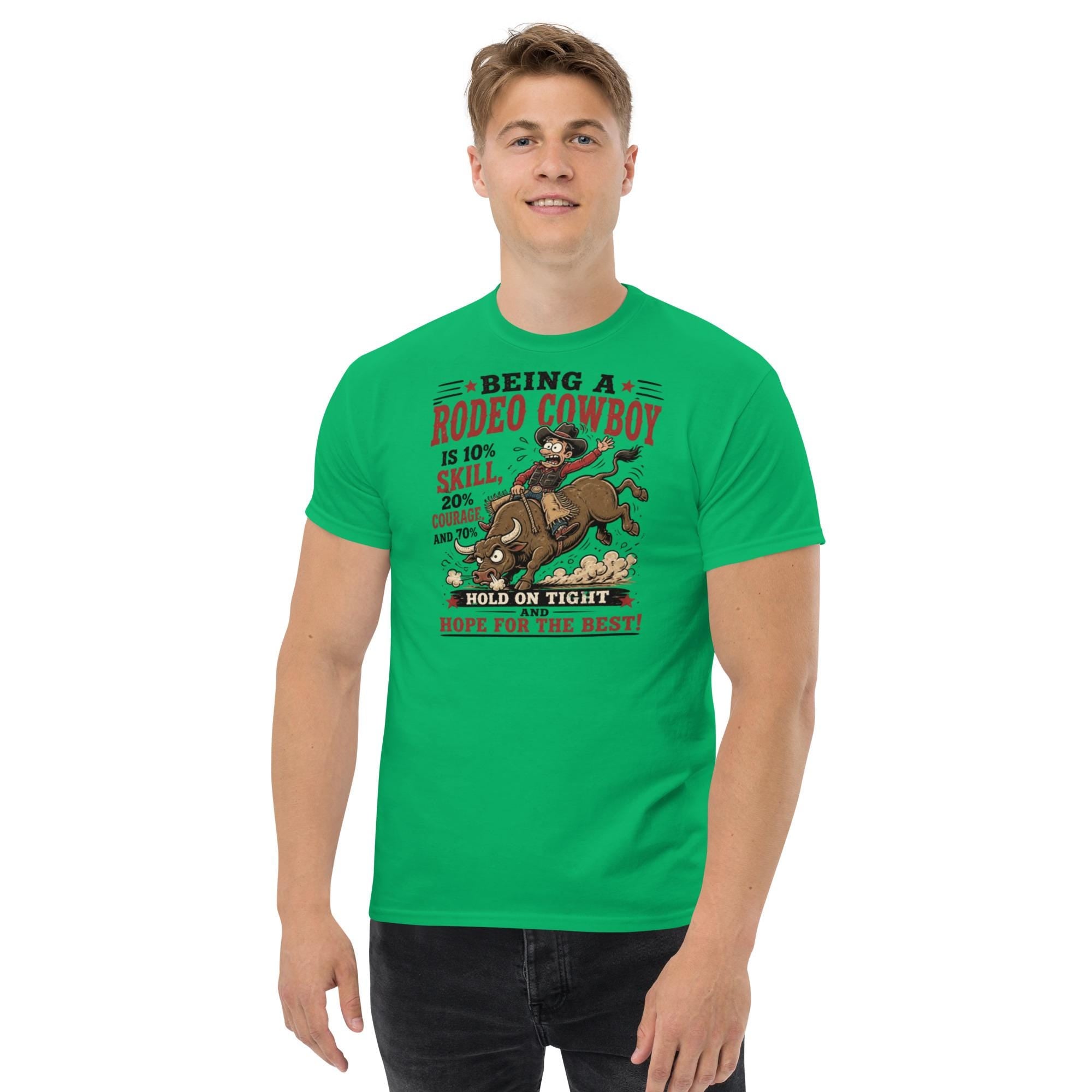 Rodeo Cowboy Bull rider humor T-Shirt