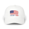 American Flag 9 11 01 2026 Dad Cap | 911 Memorial Baseball Hat