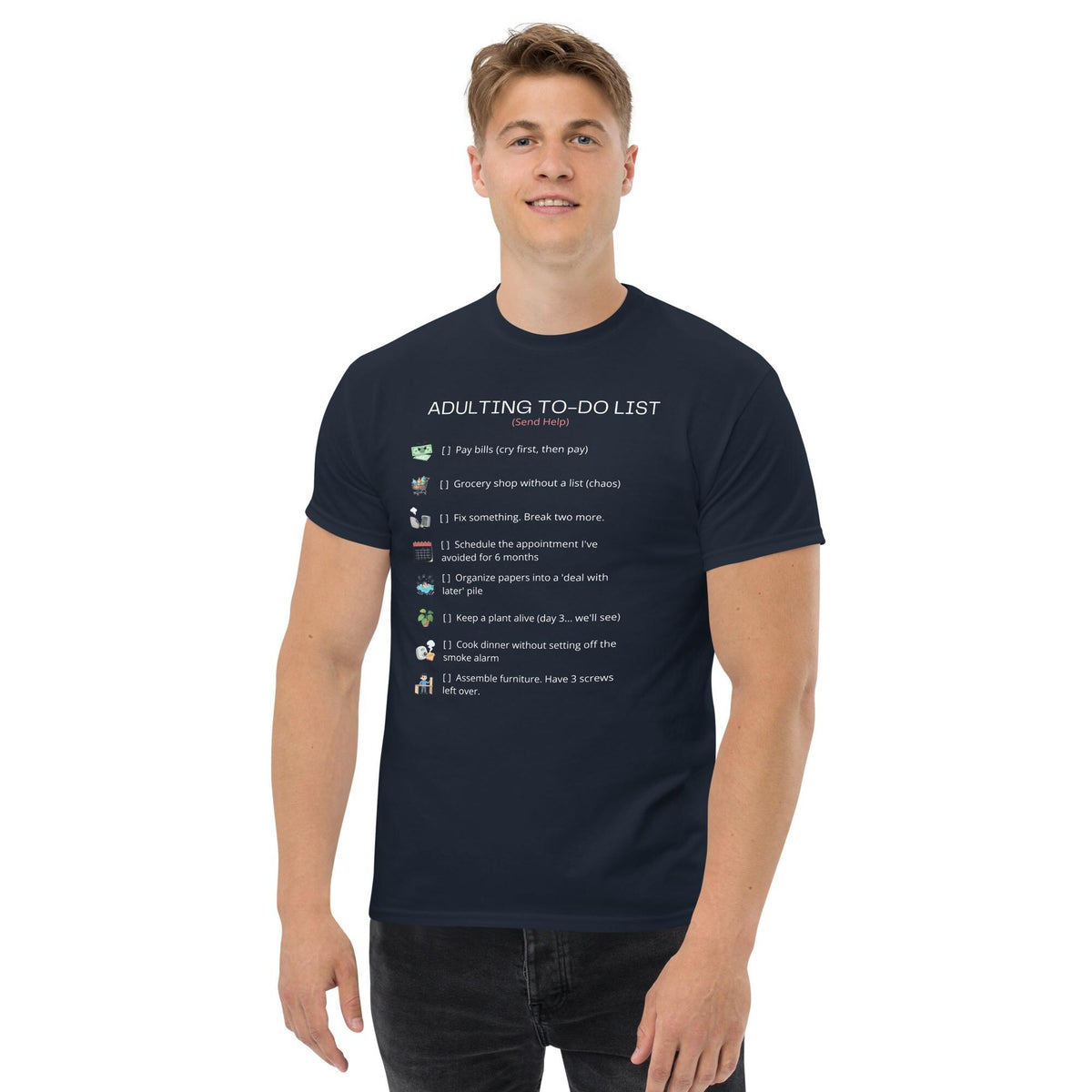To-Do List Adult Humor Unisex classic tee
