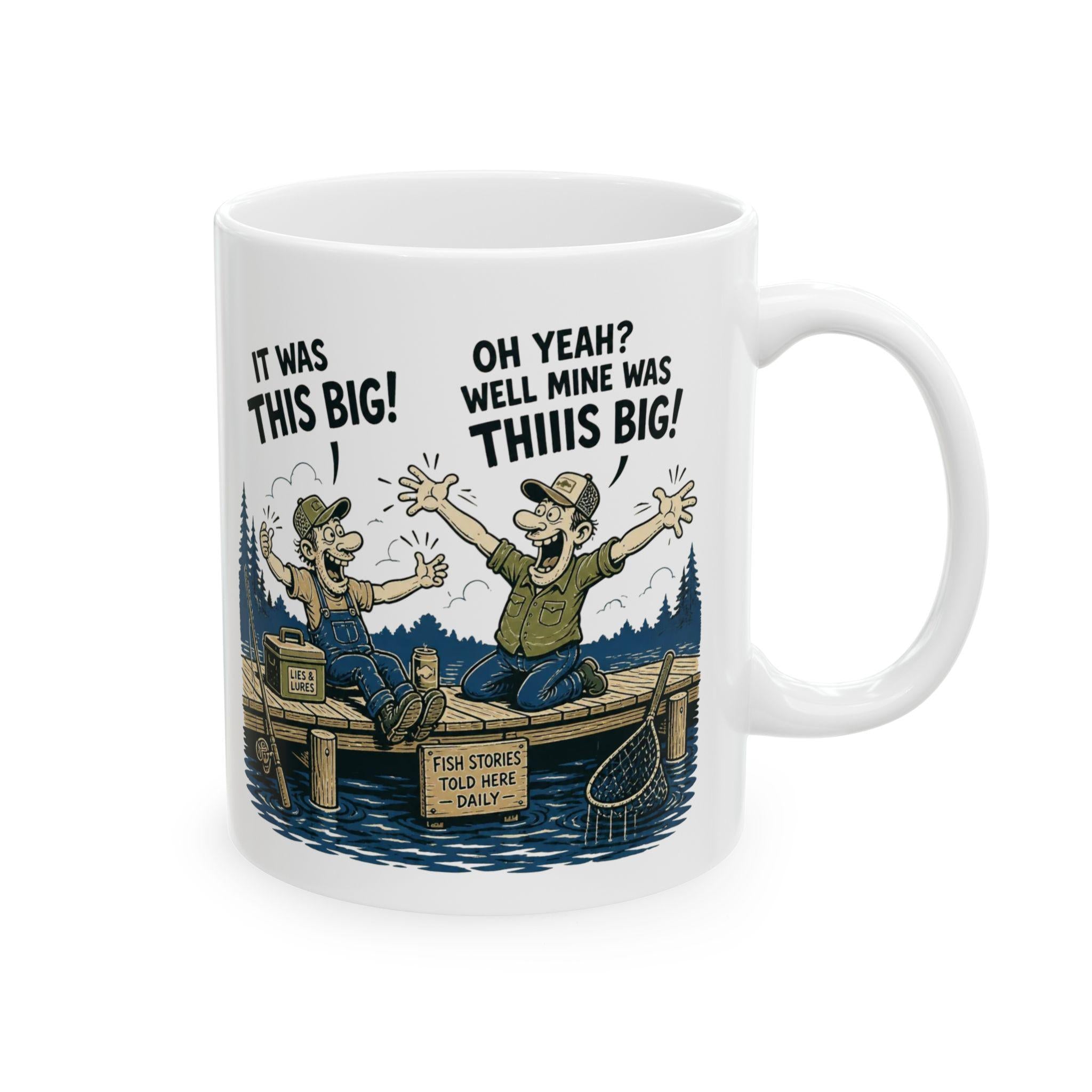 Fishing Mug | Funny Fisherman Coffee Cup, Humor Gift (11oz or 15oz)