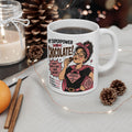 My Superpower is Chocolate Mug | Comic Retro Chocolate Lover Coffee Cup