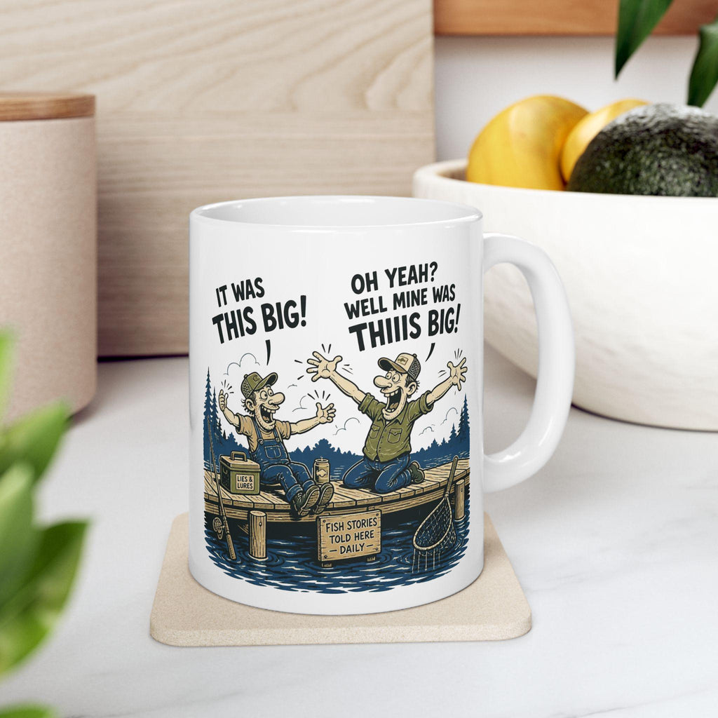 Fishing Mug | Funny Fisherman Coffee Cup, Humor Gift (11oz or 15oz)