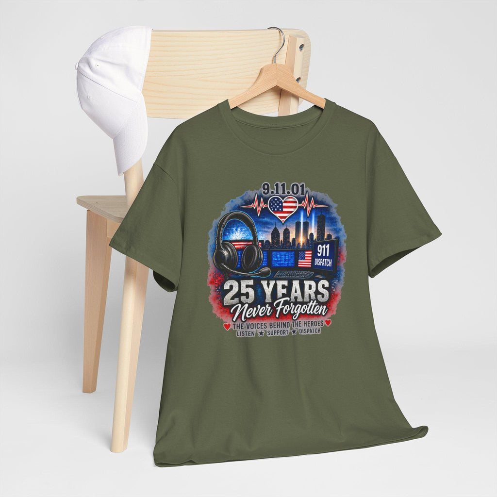 9 11 Memorial T-Shirt | 9 11 dispatch Tribute Tee
