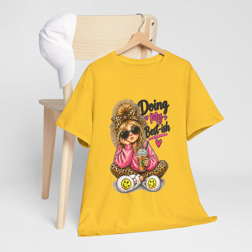 Doing My Best Sis T-Shirt — Cute Cozy Girl Graphic Tee