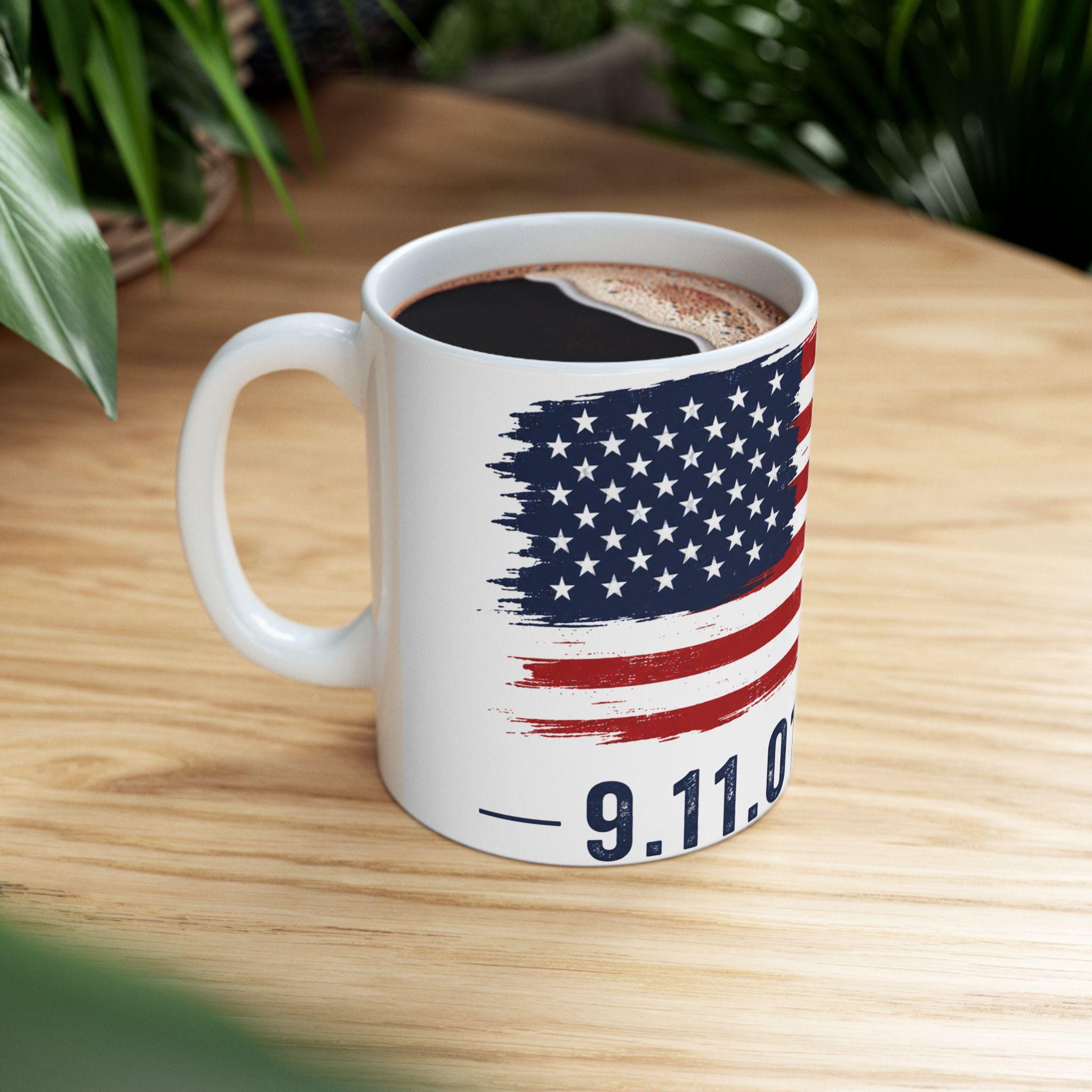 9 11 Mug | 9 11 Patriotic Memorial Ceramic Mug