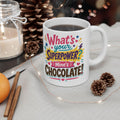 Chocolate Superpower Mug | Colorful Comic Pop Art Coffee Lover Gift