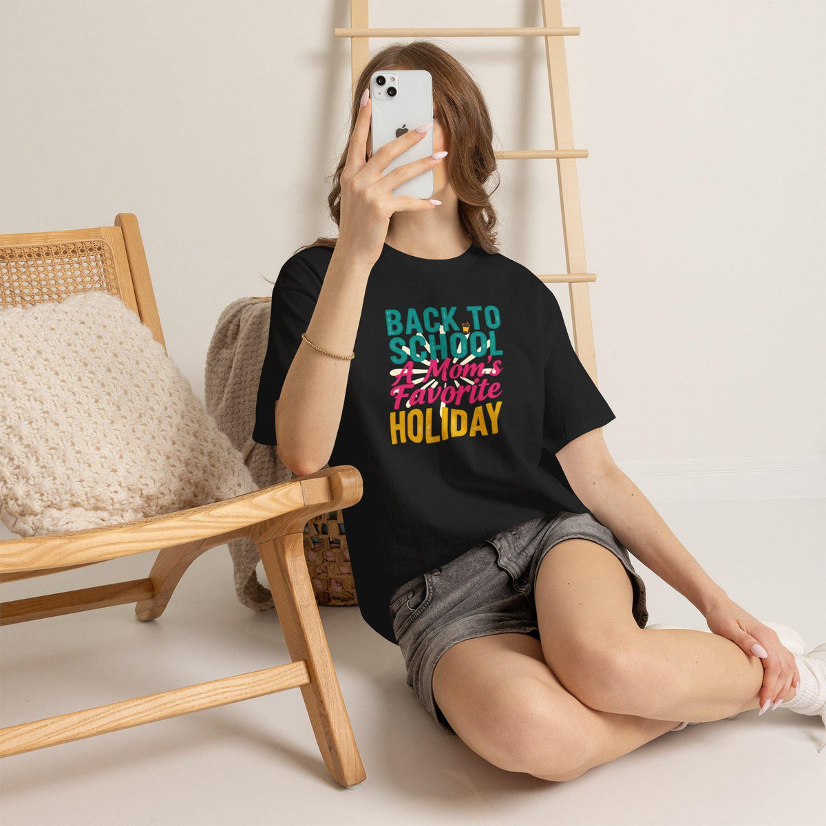 Back to School A Mom's Favorite Holiday T-Shirt | Teacher Mom Tee