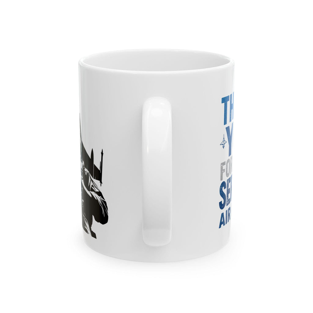 Thank You Veteran Support Mug | Military Service Tribute Mug
