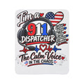 911 Dispatcher Fleece Sherpa Blanket | Calm Voice in Chaos EMS Design