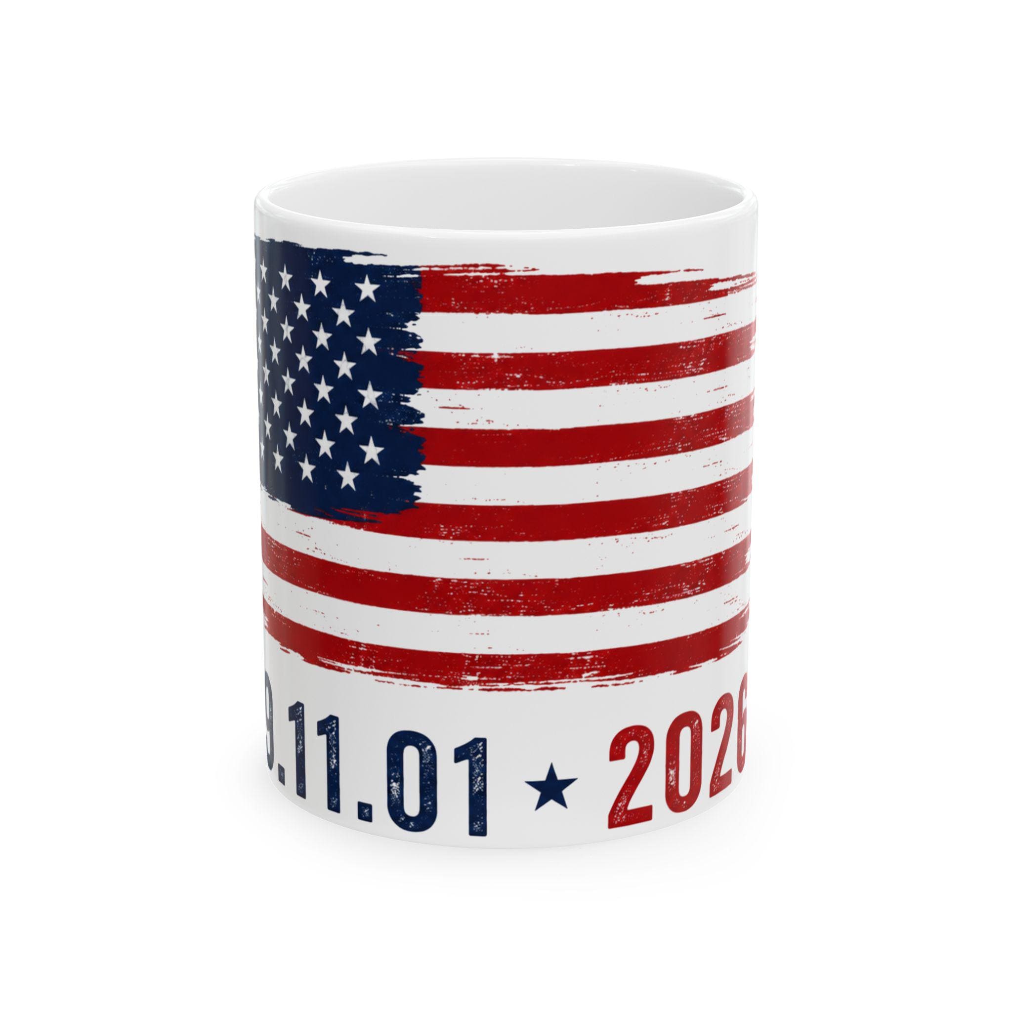 9 11 Mug | 9 11 Patriotic Memorial Ceramic Mug