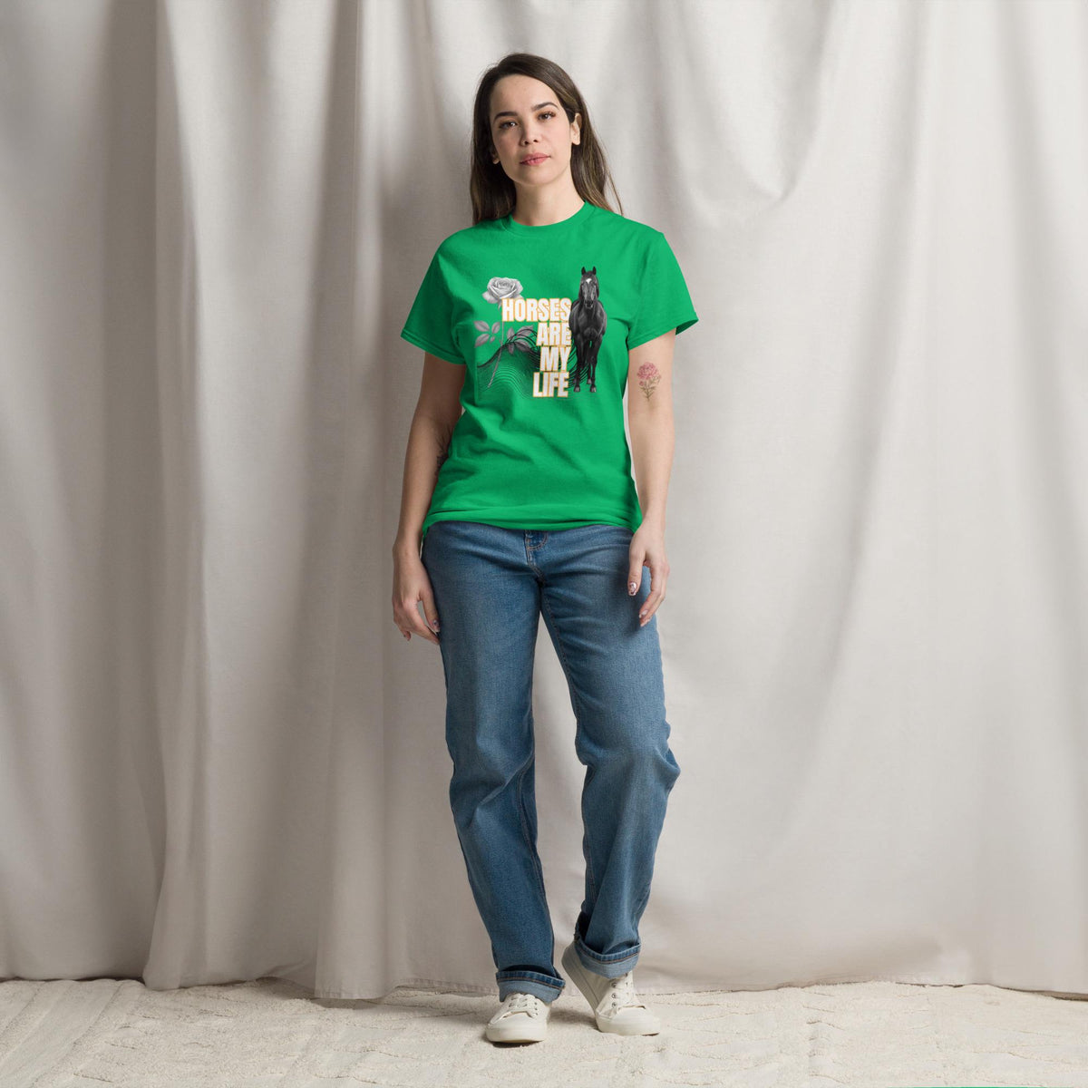 Horse Tee-Shirt/Horses are my life