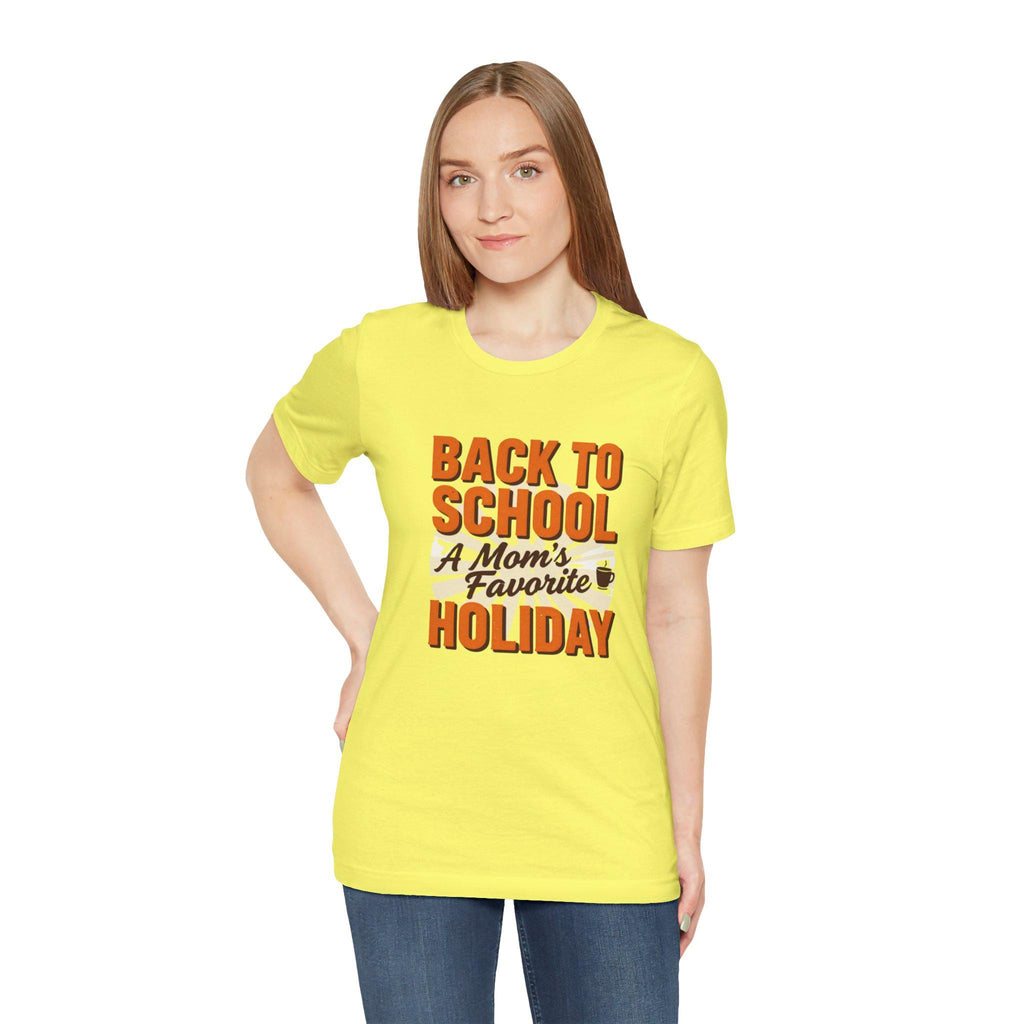 Back to School A Mom's Favorite Holiday Tee | School Mom Shirt