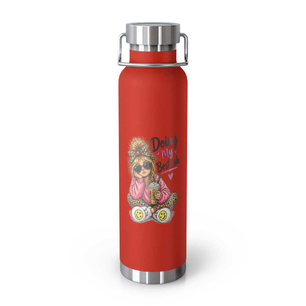 Humorous Water Bottle | 22oz Insulated Copper Vacuum Bottle
