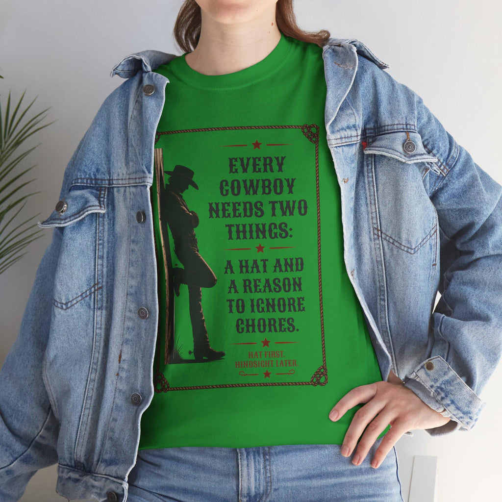 Cowboy Silhouette Quote T-Shirt | Western Graphic Tee
