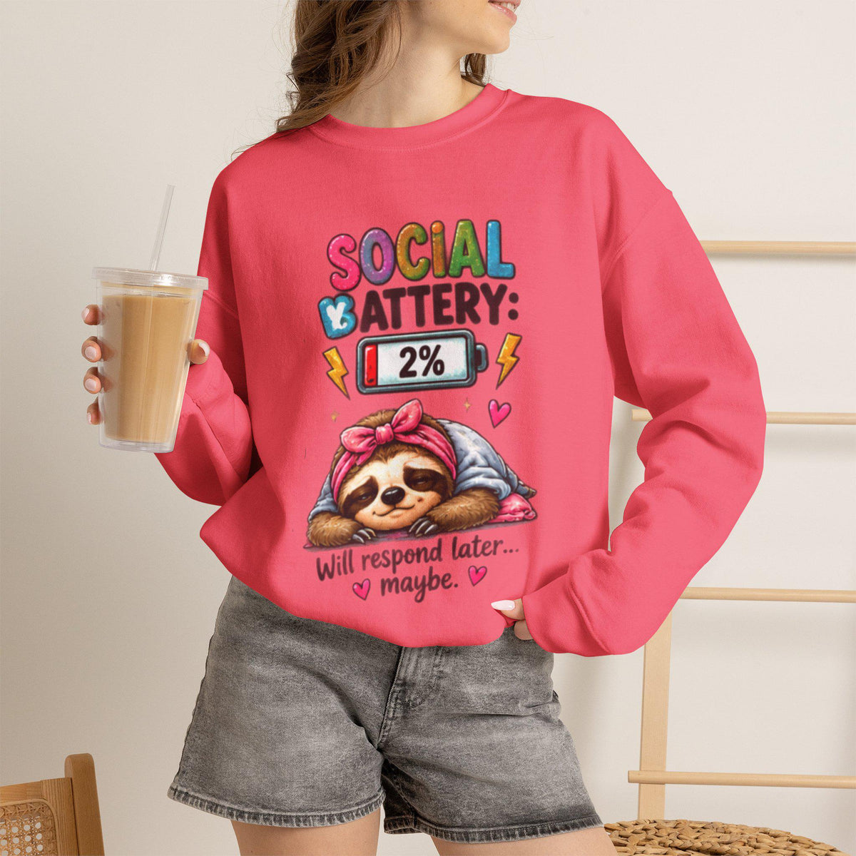Humorous computer Sweatshirt | Fun GenZ Graphic