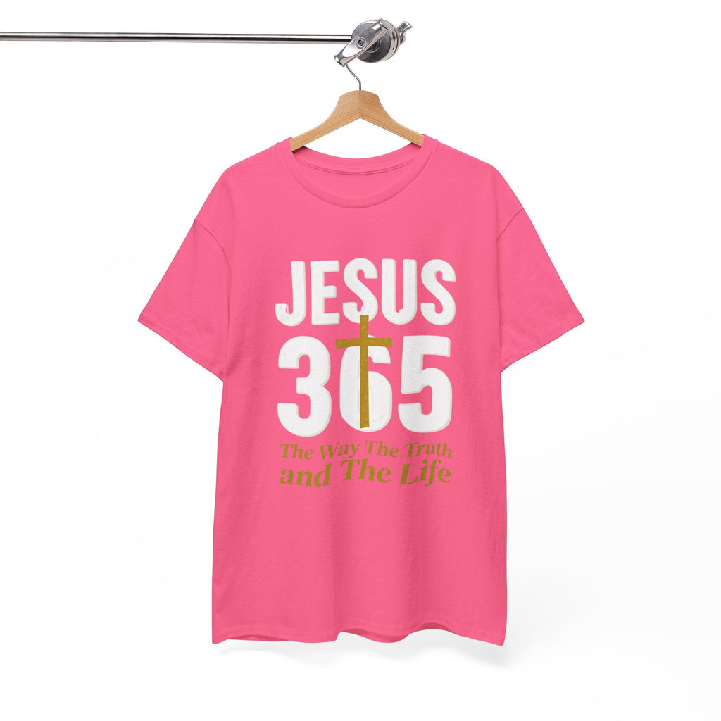Jesus Cross The Way The Truth and The Life T-Shirt | Christian Faith Tee