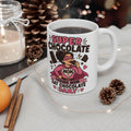 Super Chocolate Lover Mom Mug | Funny Quote Ceramic Coffee Cup