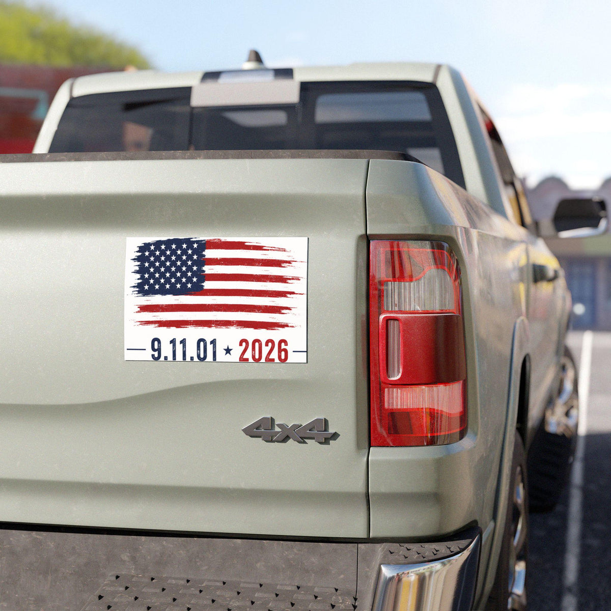 American Flag 9.11.01 2026 Car Magnet