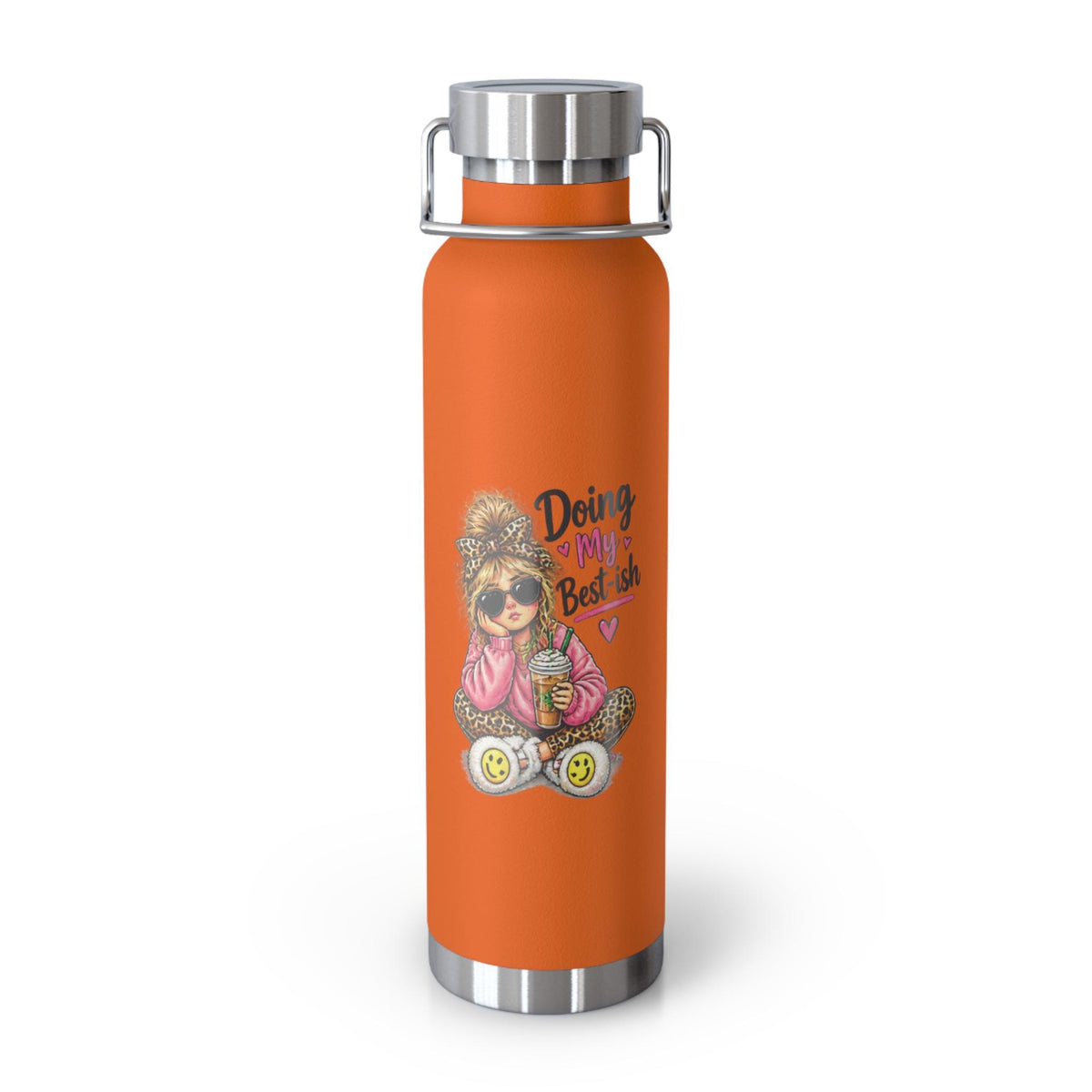 Humorous Water Bottle | 22oz Insulated Copper Vacuum Bottle