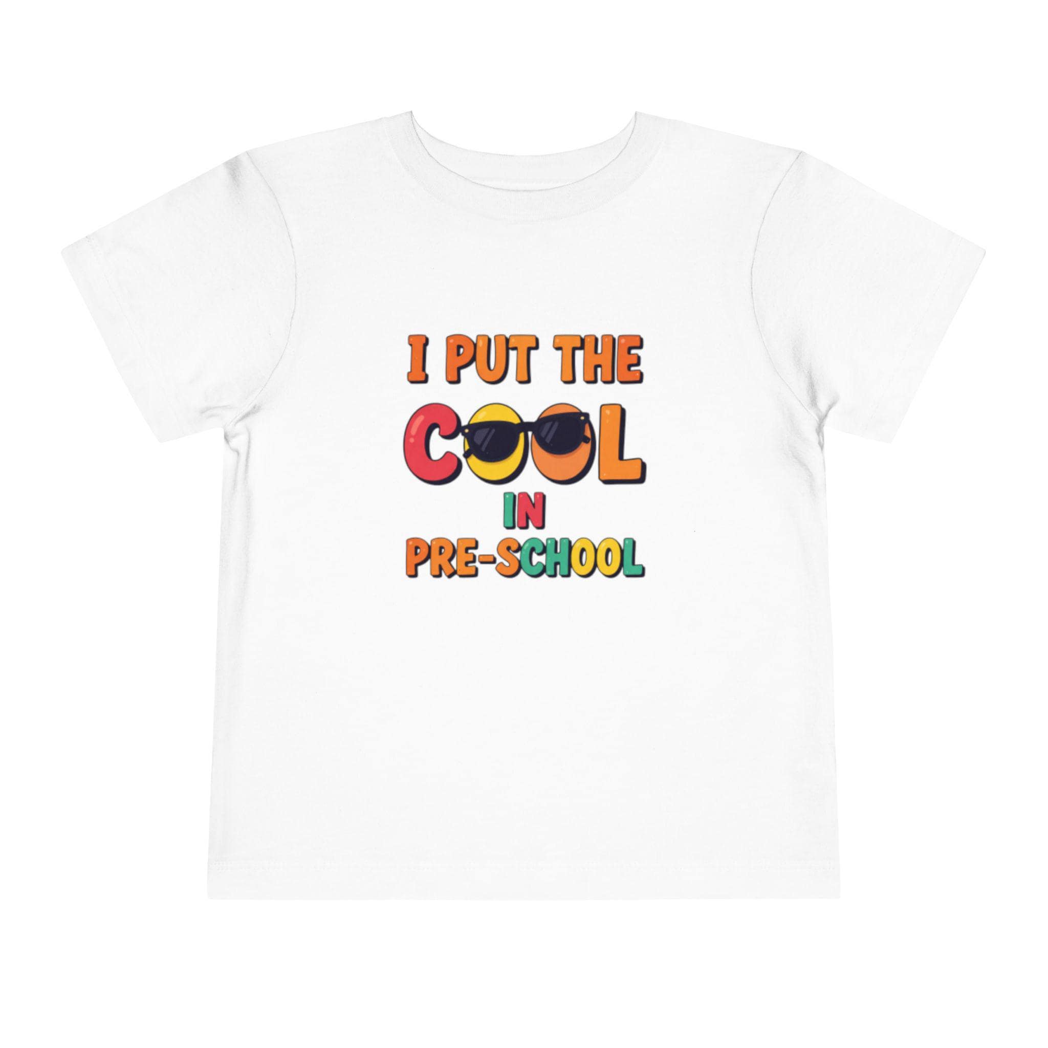 Toddler Preschool Graphic Tee | "I Put the in Preschool" Shirt