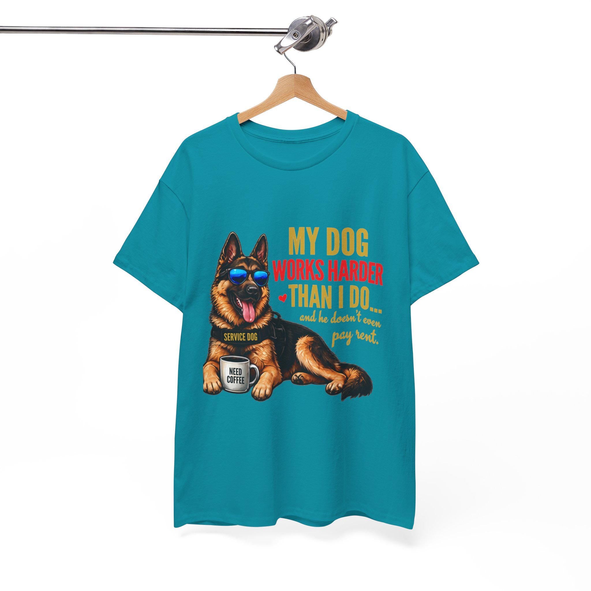 German Shepherd  Service Dog Tee | Working Dog Top
