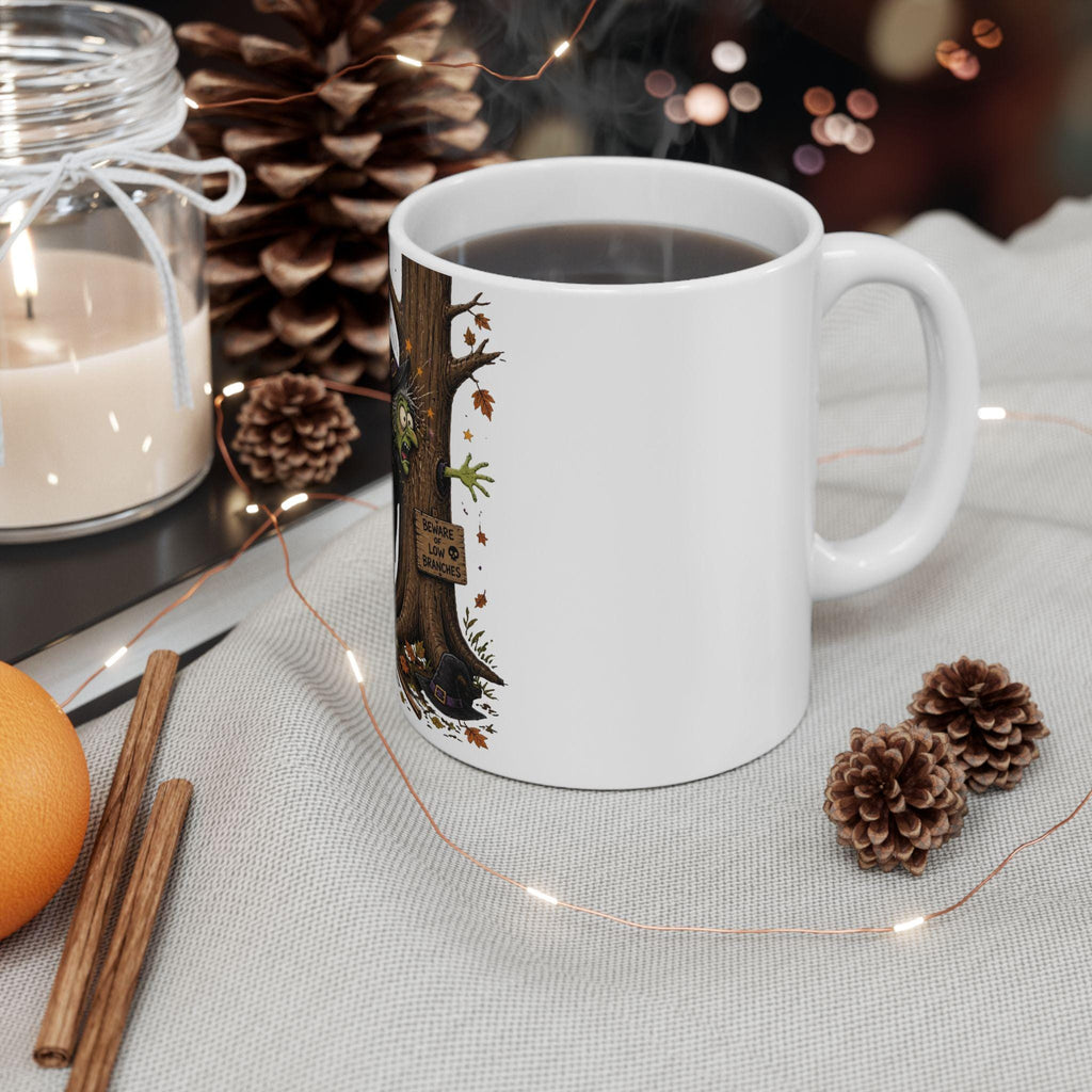 Flying Witch Mug | Halloween Witch Coffee cup