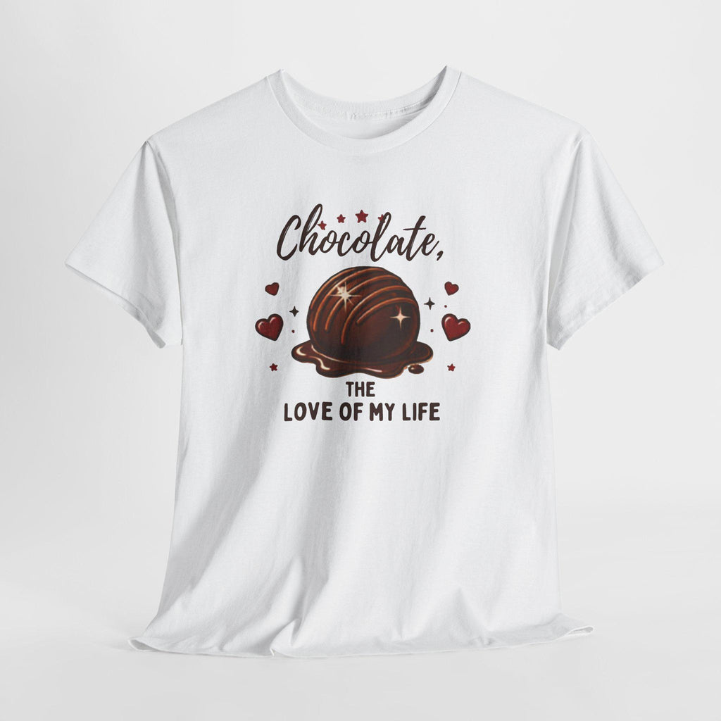 Chocolate the Love of My Life Tee | Candy Hearts, Dessert Illustration