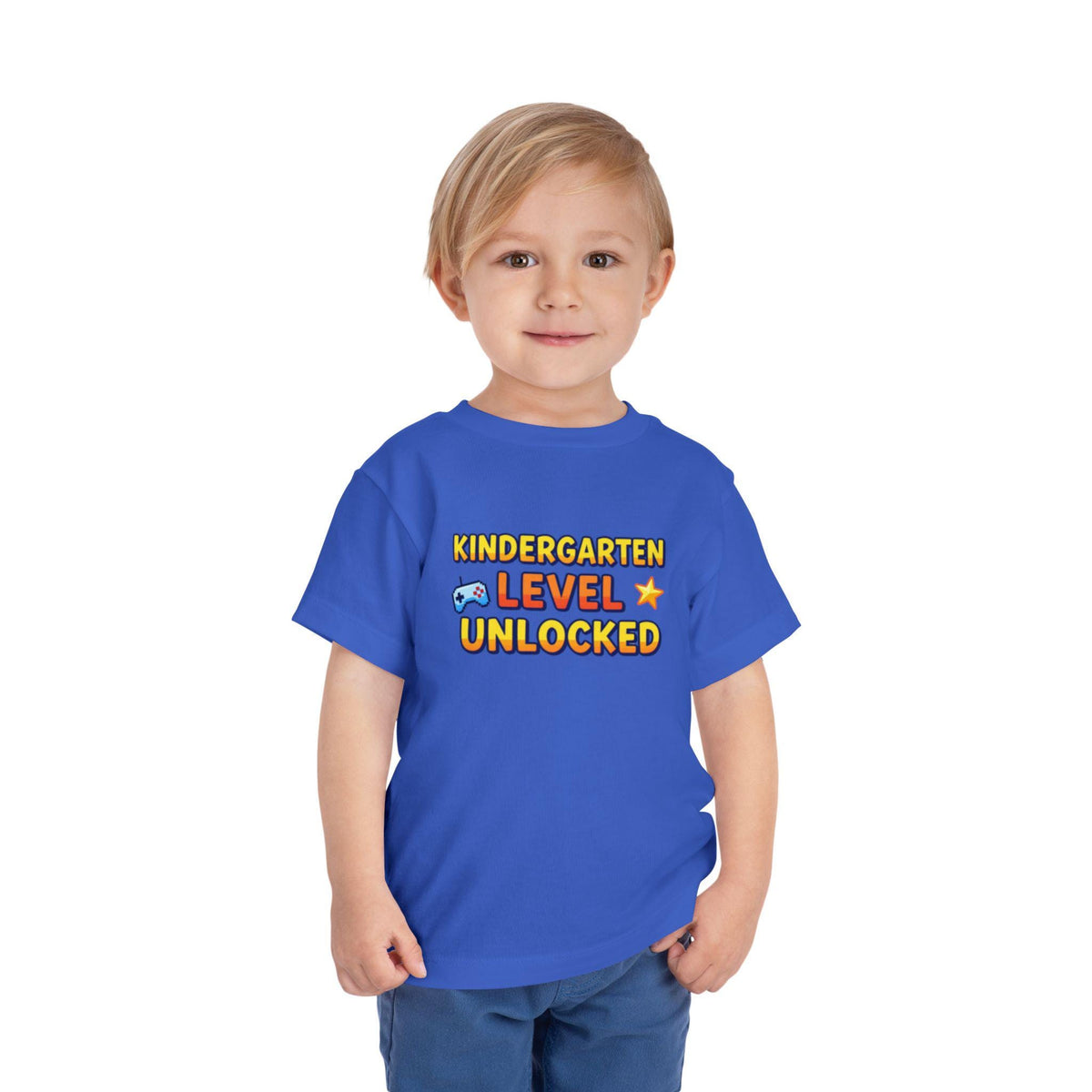Kindergarten Level Unlocked Toddler Tee | Back to School Shirt
