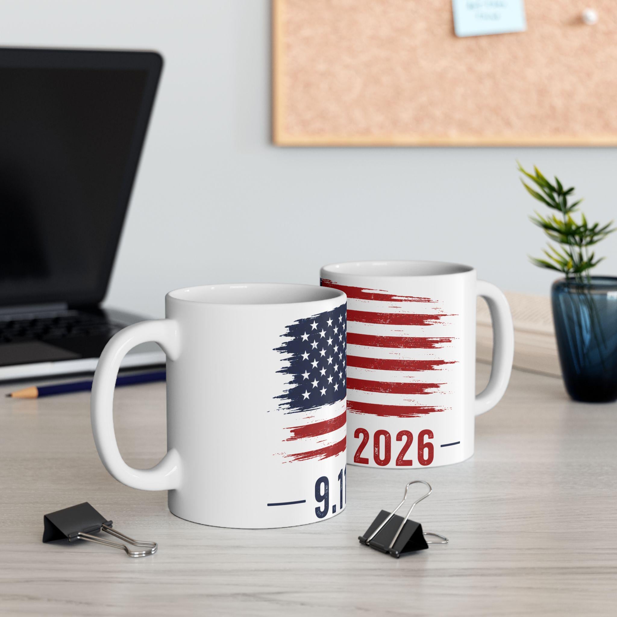 9 11 Mug | 9 11 Patriotic Memorial Ceramic Mug