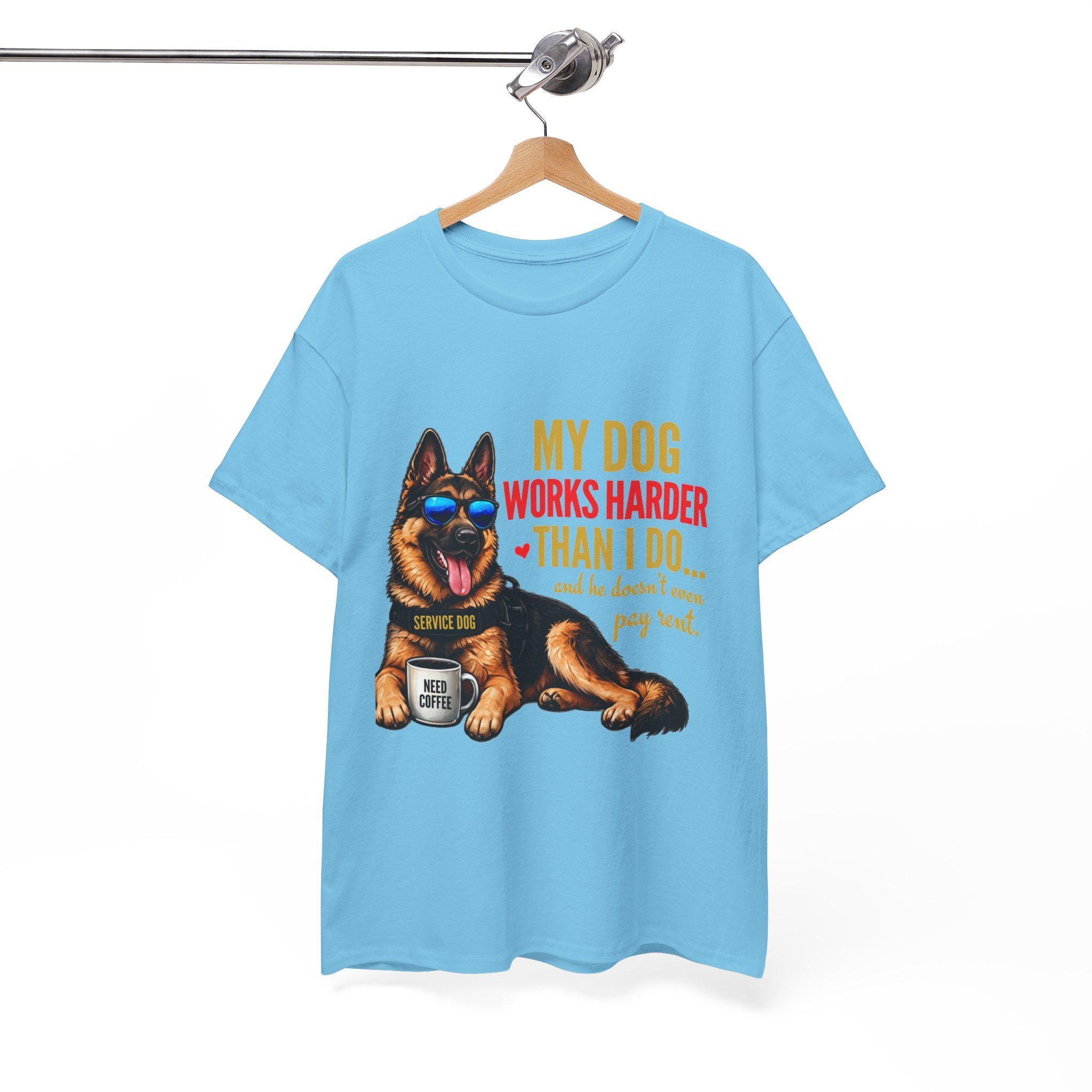German Shepherd  Service Dog Tee | Working Dog Top