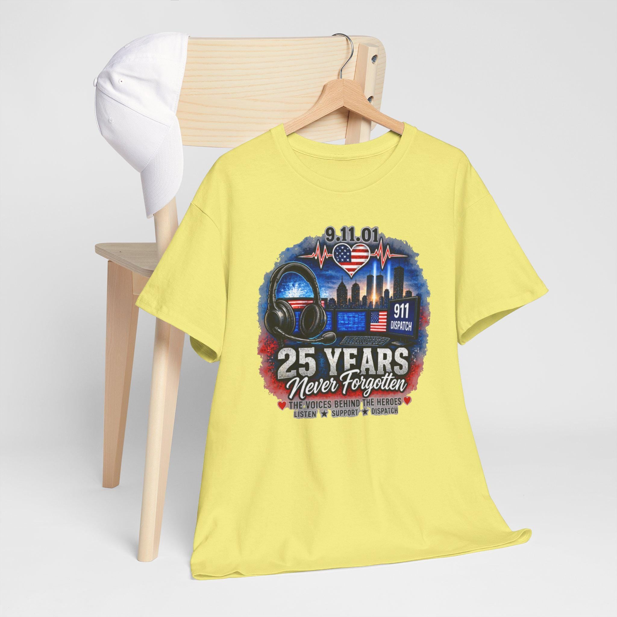 9 11 Memorial T-Shirt | 9 11 dispatch Tribute Tee