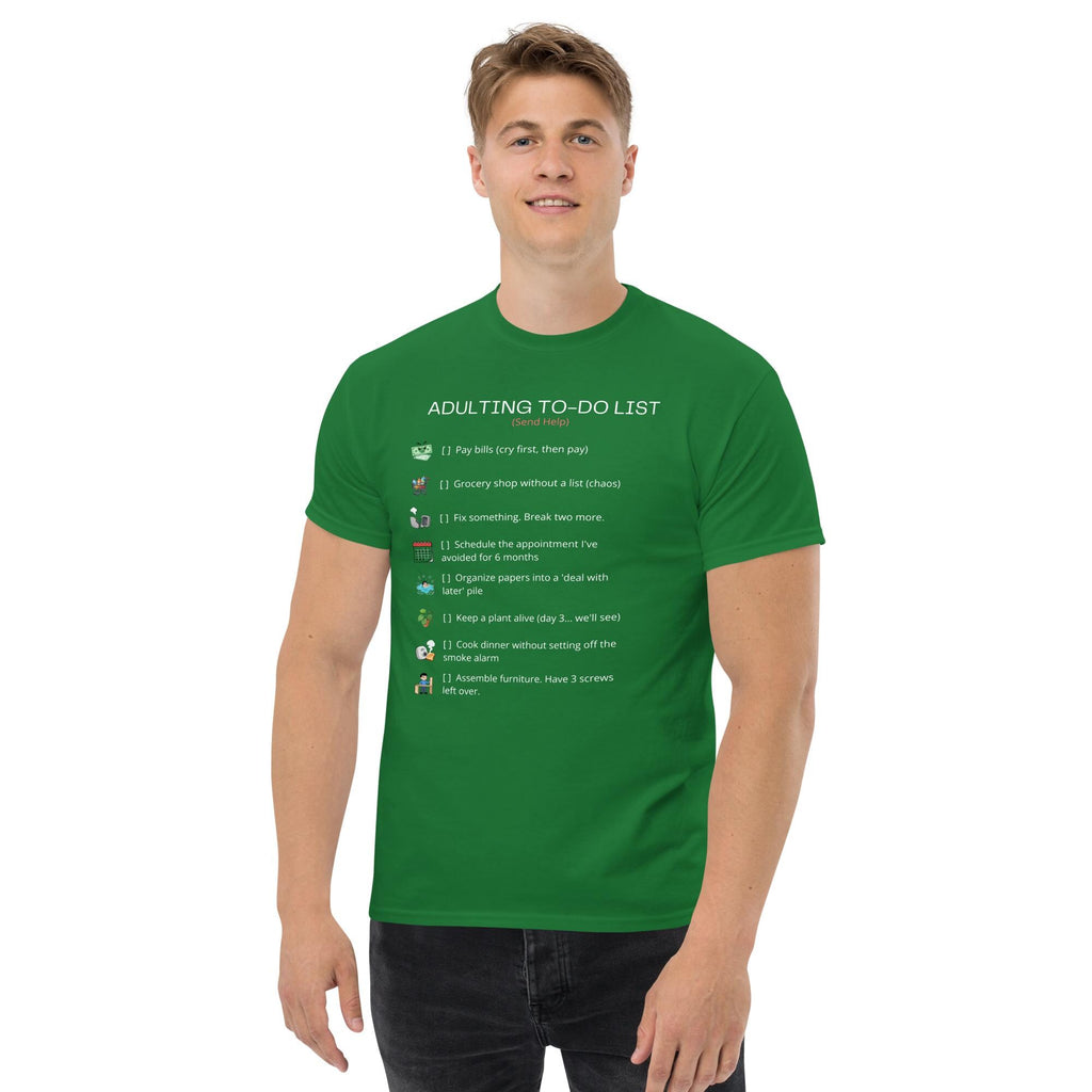 To-Do List Adult Humor Unisex classic tee
