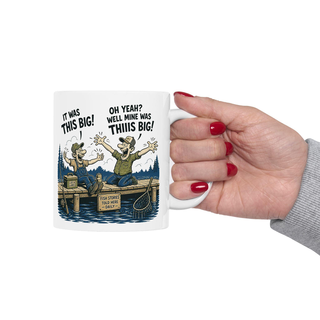 Fishing Mug | Funny Fisherman Coffee Cup, Humor Gift (11oz or 15oz)