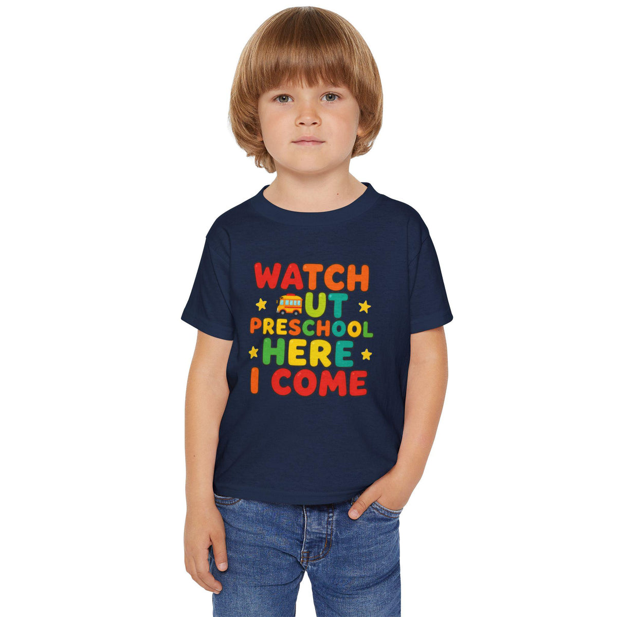 Watch Out Preschool Here I Come Toddler T-shirt | Back to School Kids Shirt