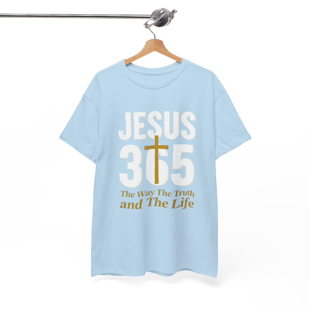 Jesus Cross The Way The Truth and The Life T-Shirt | Christian Faith Tee