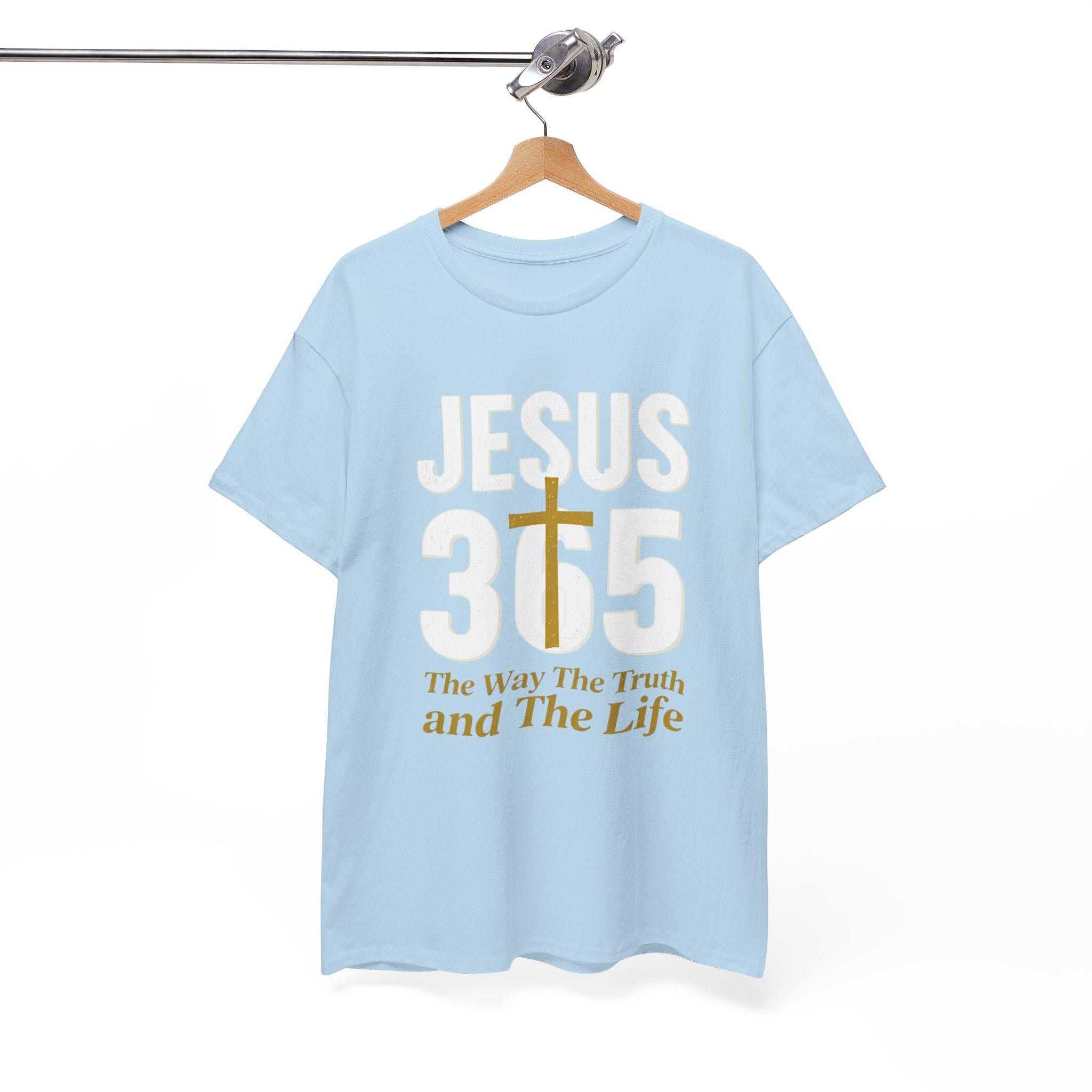 Jesus Cross The Way The Truth and The Life T-Shirt | Christian Faith Tee