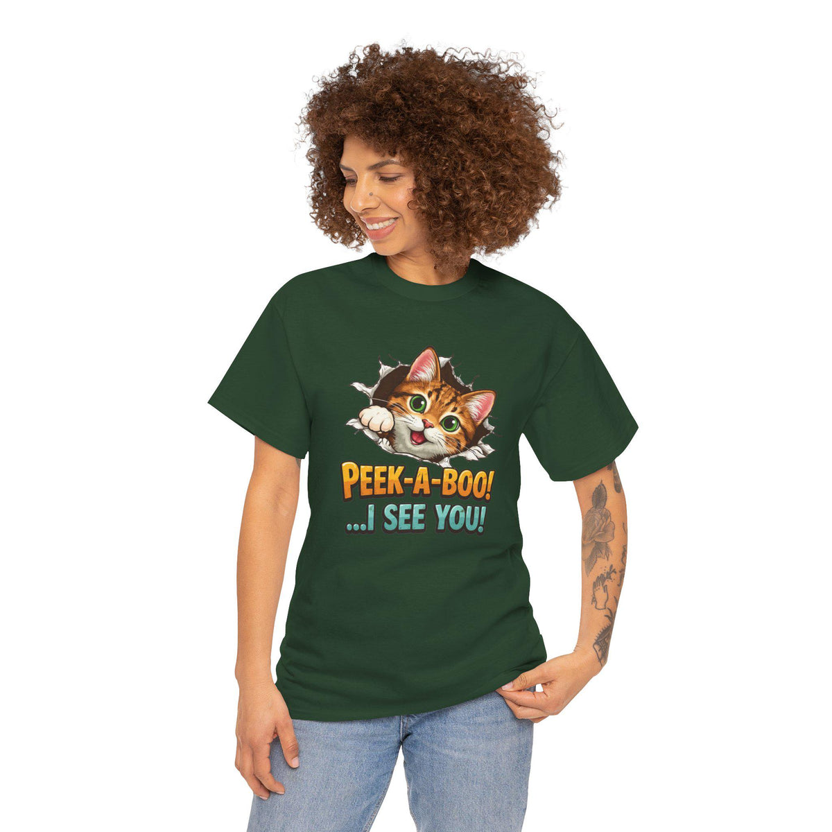 Kitten T-Shirt | Humor cat shirt, Kitten Soft Cotton Tee