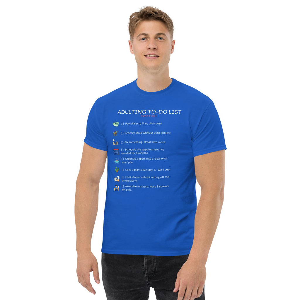 To-Do List Adult Humor Unisex classic tee