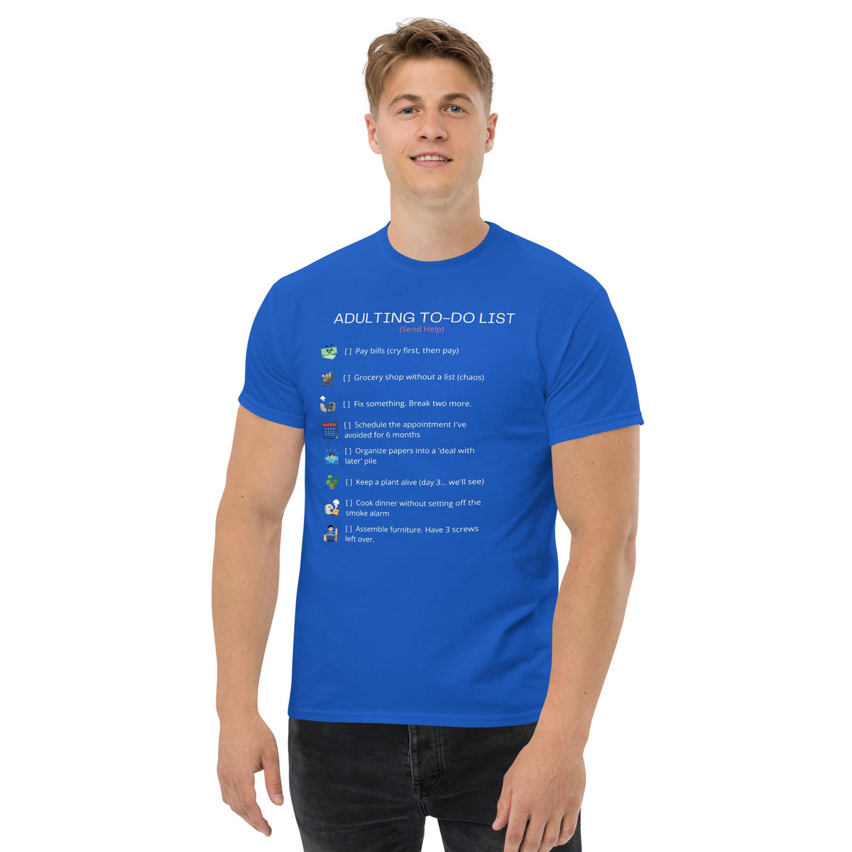 To-Do List Adult Humor Unisex classic tee
