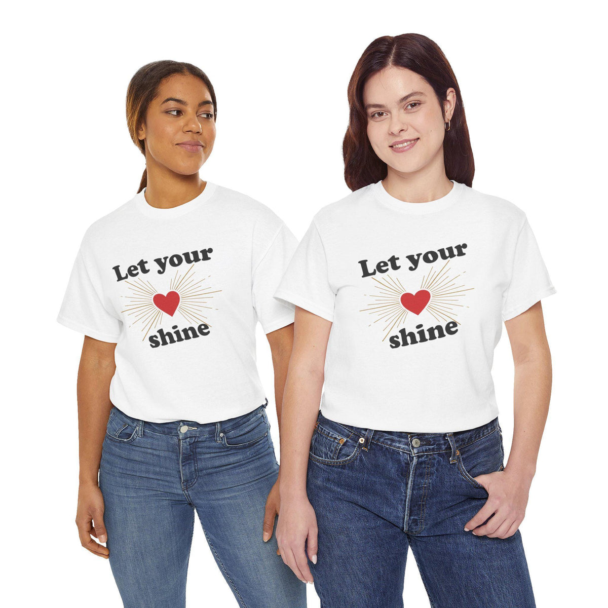 Let Your LOVE Shine Tee | Inspirational Graphic Shirt