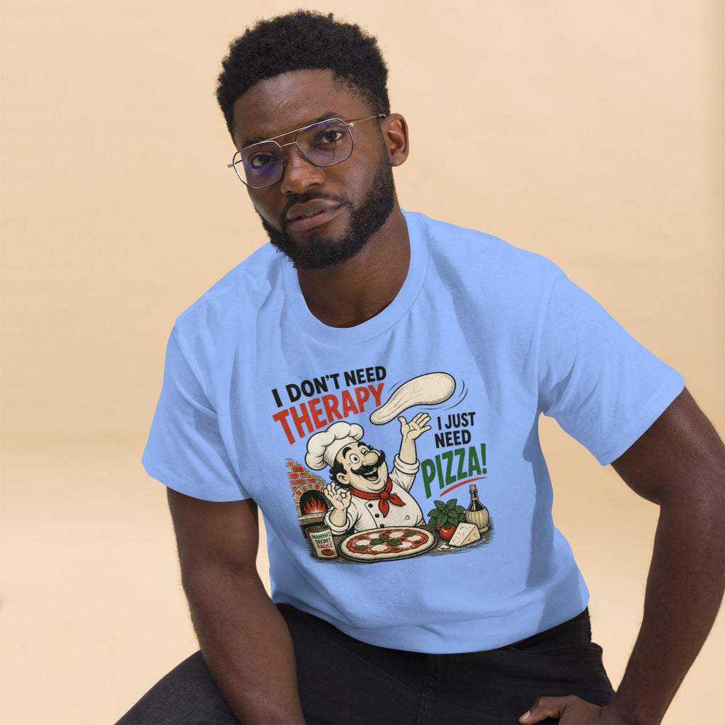 Pizza chef Therapy /Funny Pizza T-Shirt