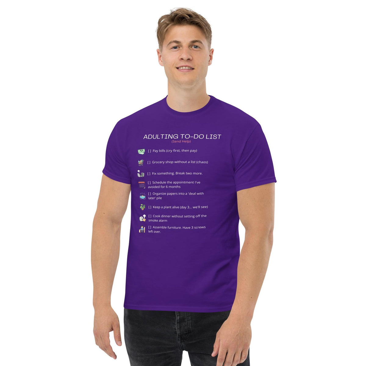 To-Do List Adult Humor Unisex classic tee