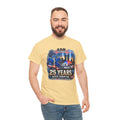 9-11 25 Years Never Forgotten Tee | EMS 9 11 Tribute | 9 11 First Responder Memorial