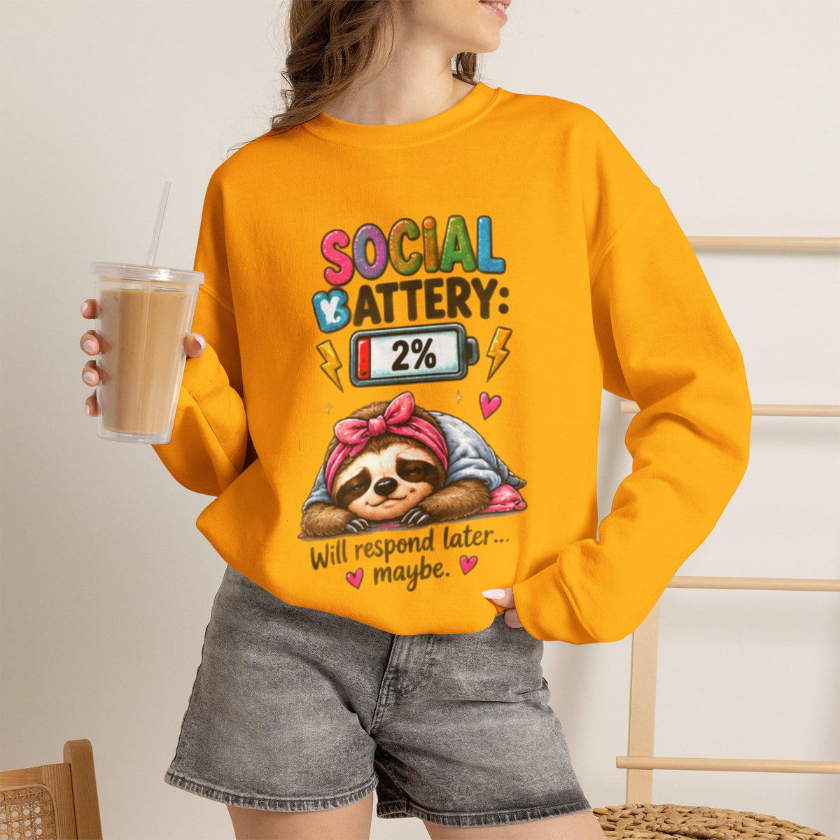 Humorous computer Sweatshirt | Fun GenZ Graphic