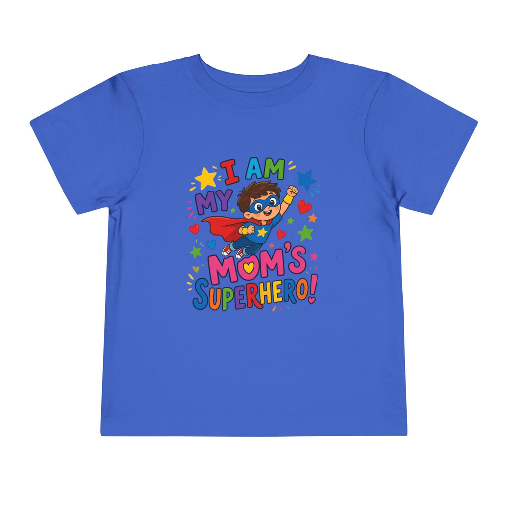 Toddler Superhero Shirt, I Am My Mom's Superhero, Playful Graphic Tee
