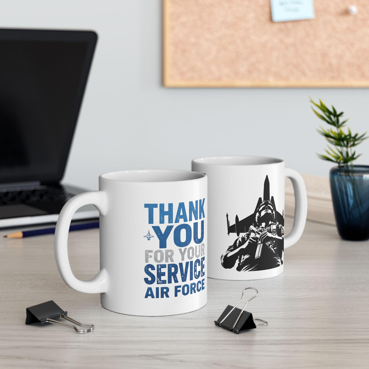 Thank You Veteran Support Mug | Military Service Tribute Mug