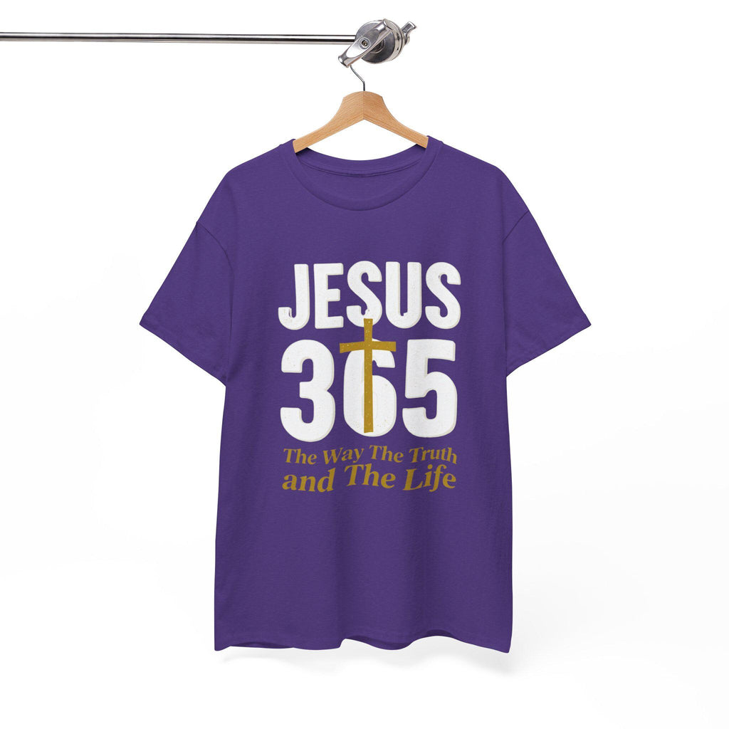 Jesus Cross The Way The Truth and The Life T-Shirt | Christian Faith Tee