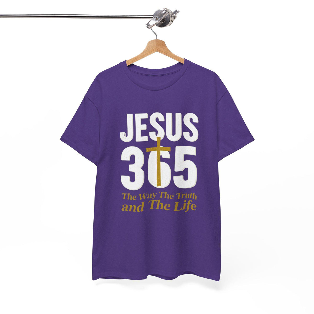 Jesus Cross The Way The Truth and The Life T-Shirt | Christian Faith Tee